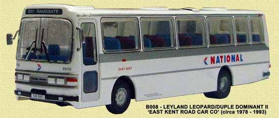 NATIONAL EXPRESS East Kent Leyland Leopard Duple Dominant.